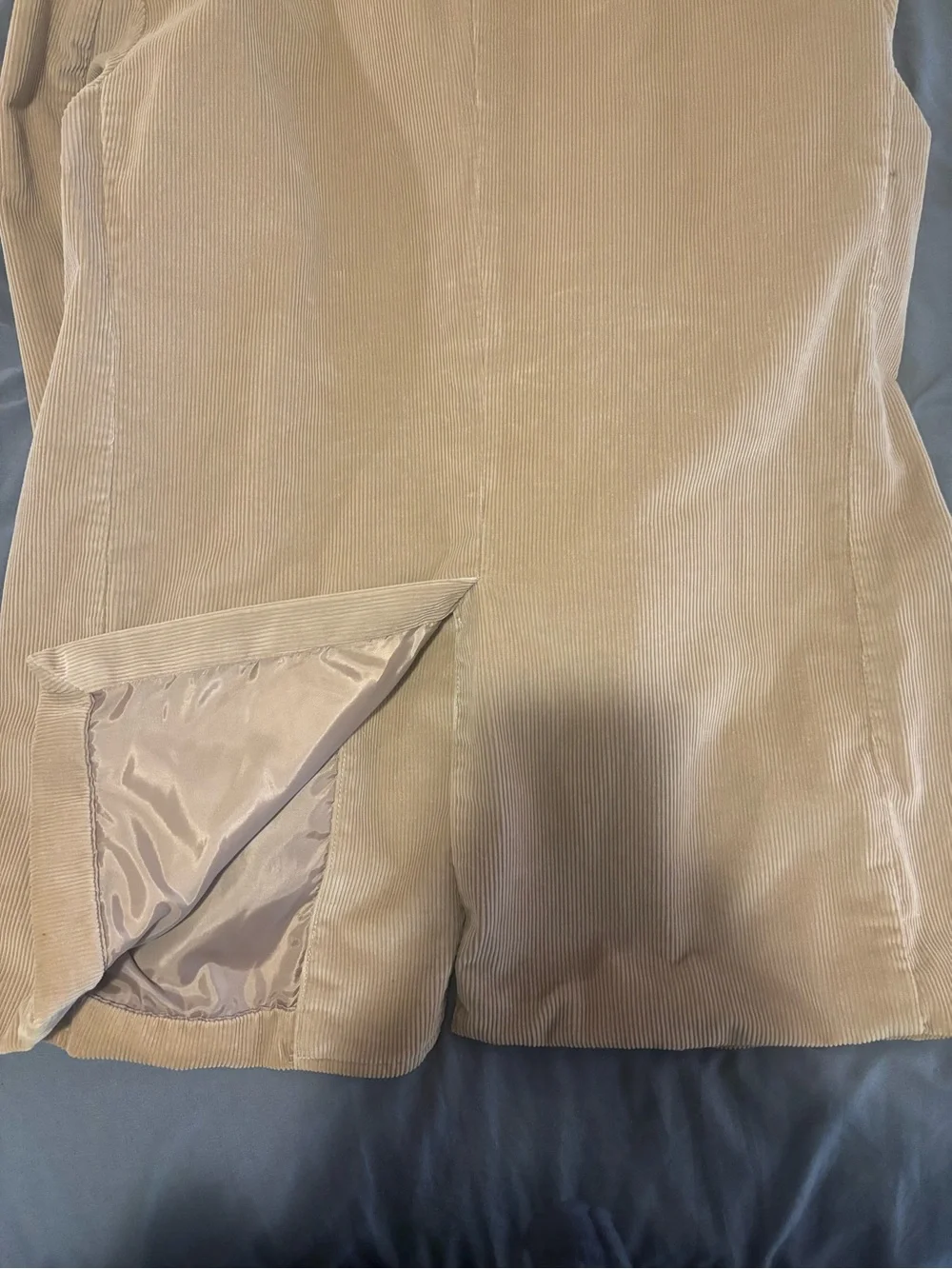 GAP Men's Light Brown Corduroy Blazer Jacket